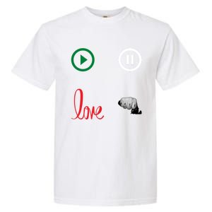 Me @ Love No Hate Cool Gift Garment-Dyed Heavyweight T-Shirt