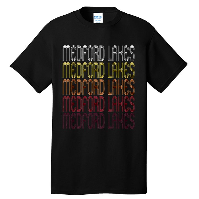 Medford Lakes Nj Vintage Style New Jersey Tall T-Shirt