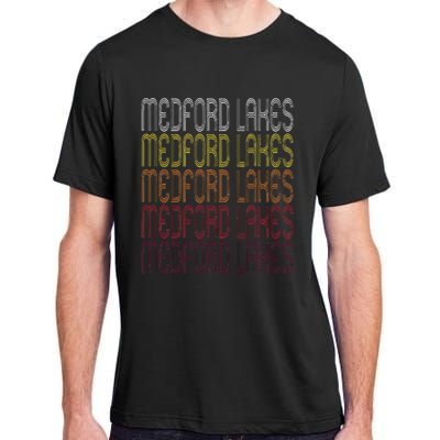 Medford Lakes Nj Vintage Style New Jersey Adult ChromaSoft Performance T-Shirt