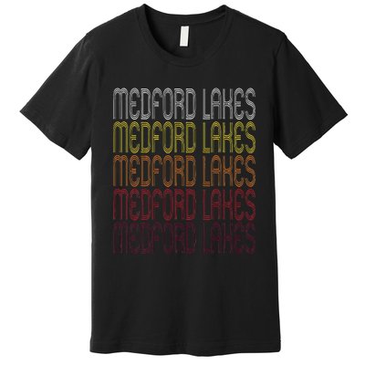 Medford Lakes Nj Vintage Style New Jersey Premium T-Shirt