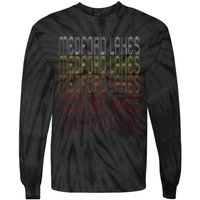 Medford Lakes Nj Vintage Style New Jersey Tie-Dye Long Sleeve Shirt