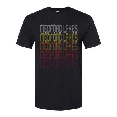 Medford Lakes Nj Vintage Style New Jersey Softstyle CVC T-Shirt