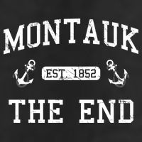 Montauk Li New York The End Gift Adult Drive Performance Visor