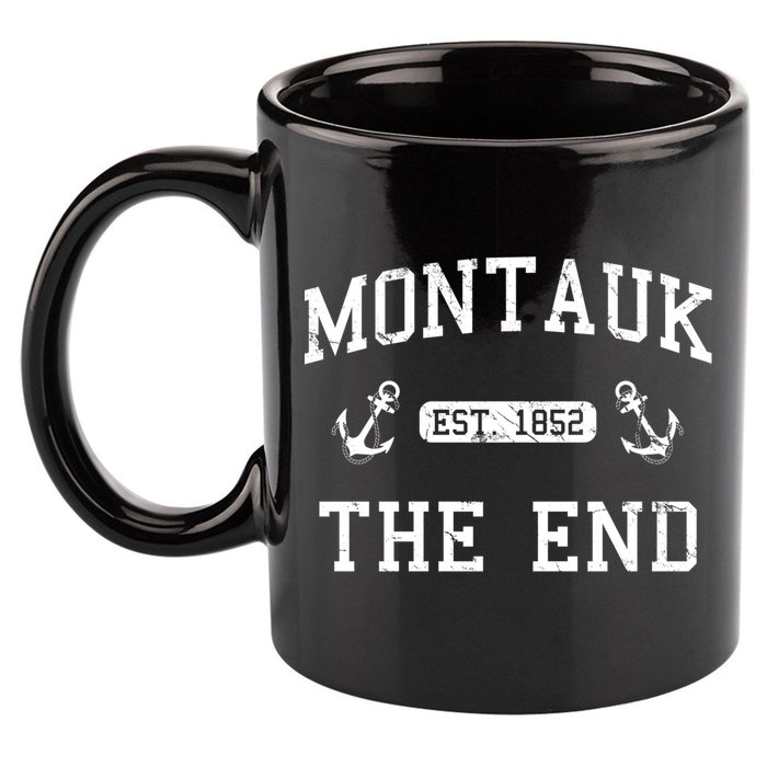 Montauk Li New York The End Gift 11oz C Handle Ceramic Mug