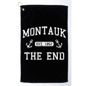 Montauk Li New York The End Gift Platinum Collection Golf Towel