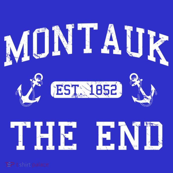 Montauk Li New York The End Gift 16 in Basic Backpack