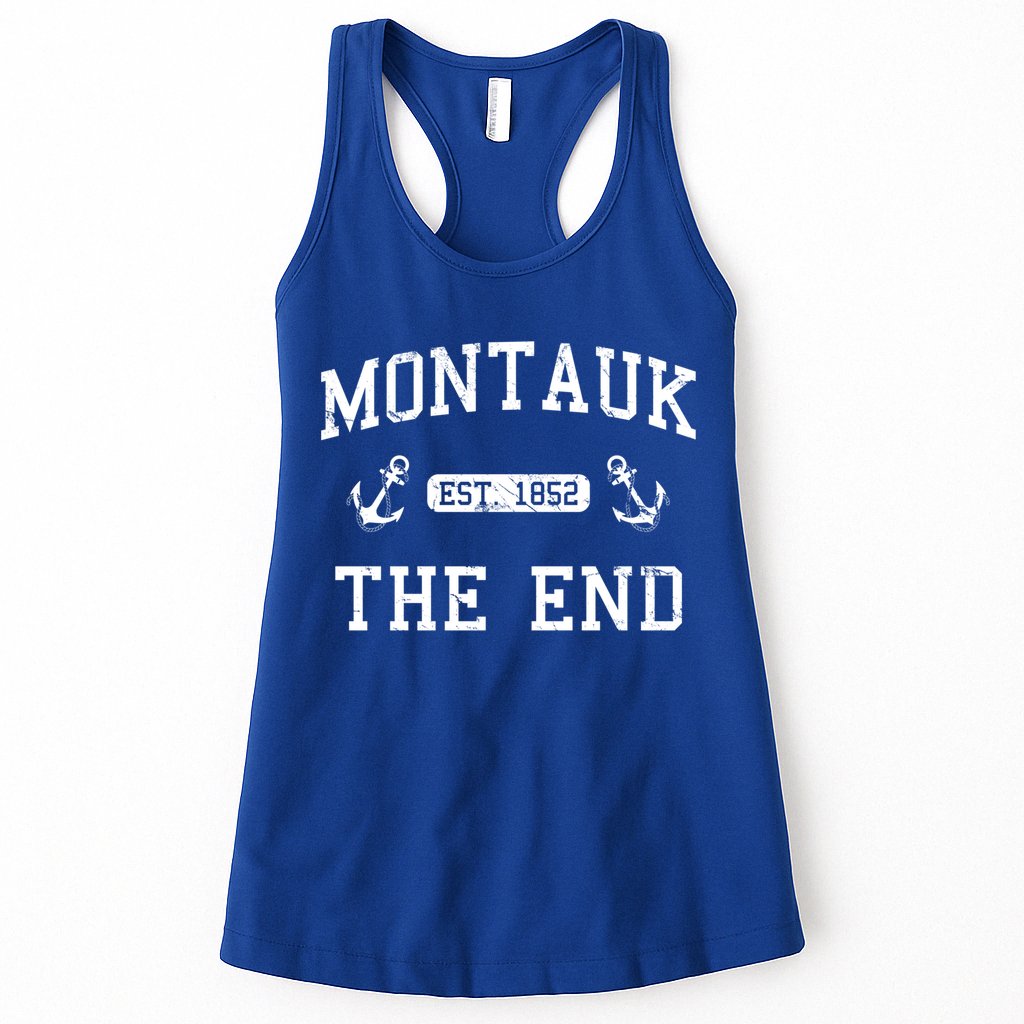 Montauk Li New York The End Gift Womens Tank Top
