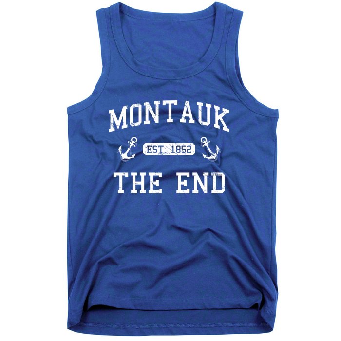 Montauk Li New York The End Gift Tank Top