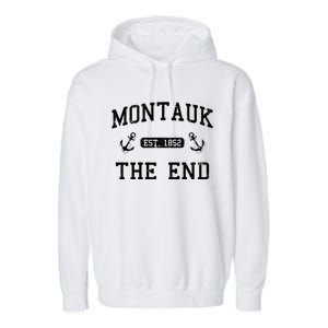 Montauk Li New York The End Gift Garment-Dyed Fleece Hoodie