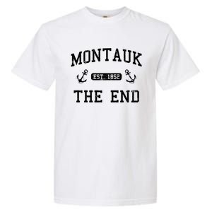 Montauk Li New York The End Gift Garment-Dyed Heavyweight T-Shirt