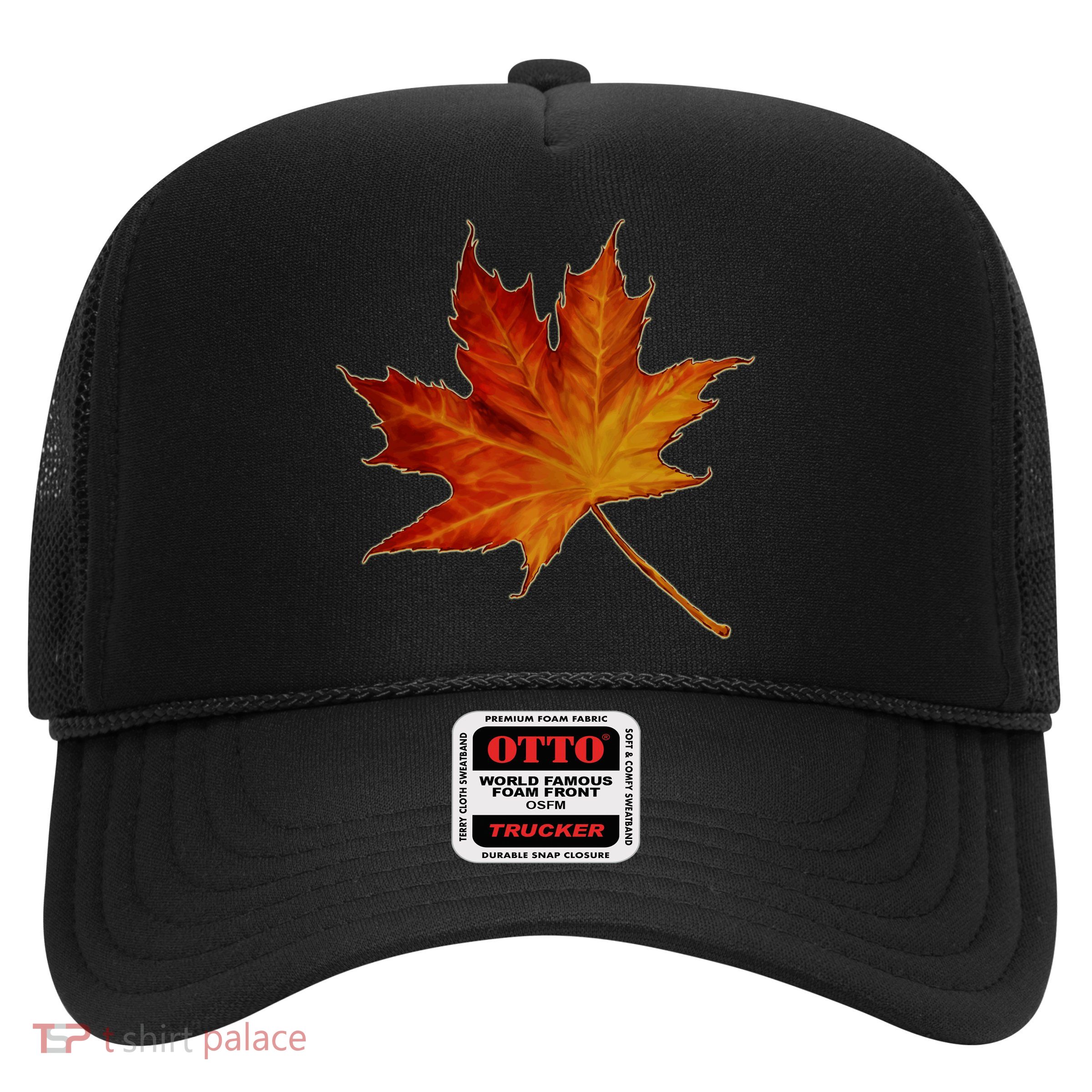 Maple Leaf Nature Trucker Hat