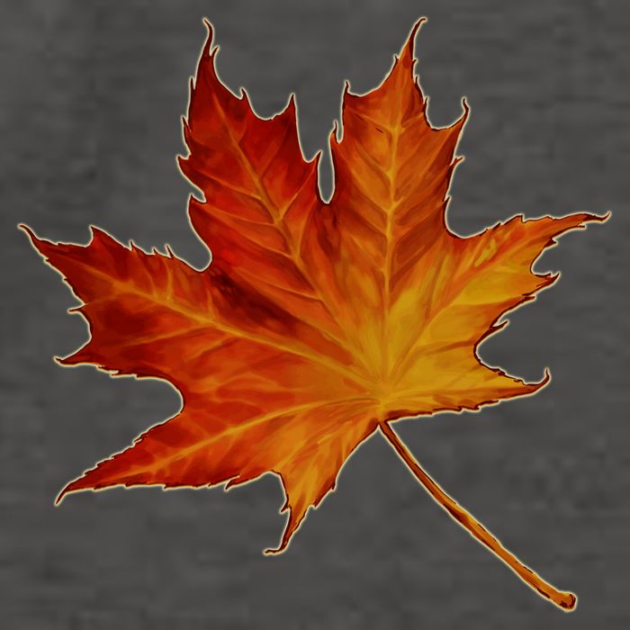 Maple Leaf Nature Vector Backpack