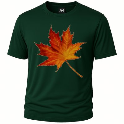 Maple Leaf Nature Cooling Performance Crew T-Shirt