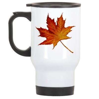 Maple Leaf Nature Stainless Steel Travel Mug