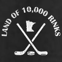 Minnesota Land Of 10000 Rinks Ice Hockey State Souvenir Gift Beanie