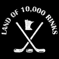 Minnesota Land Of 10000 Rinks Ice Hockey State Souvenir Gift Wool Snapback Cap