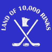 Minnesota Land Of 10000 Rinks Ice Hockey State Souvenir Gift Tank Top