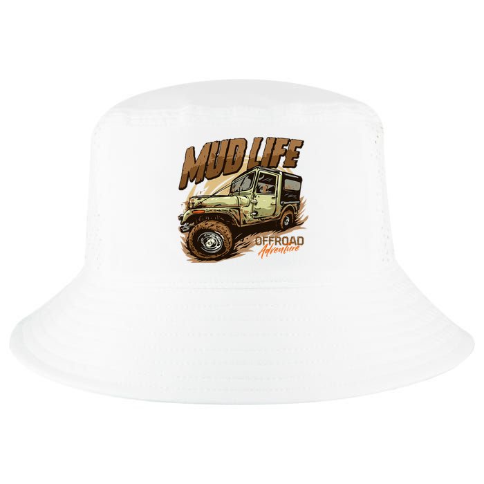 Mud Life Off Roading Offroad 4x4 Suv Cool Comfort Performance Bucket Hat