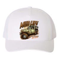 Mud Life Off Roading Offroad 4x4 Suv Yupoong Adult 5-Panel Trucker Hat