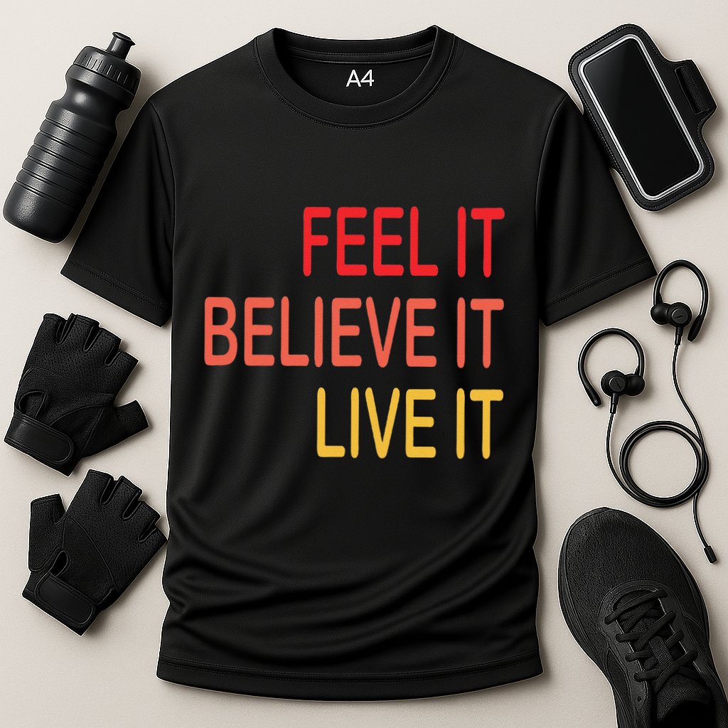 Manifest Law Of Attraction Feel Good Vortex Powerful Life Performance Shirt