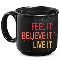 Manifest Law Of Attraction Feel Good Vortex Powerful Life 15oz Campfire Ceramic Mug