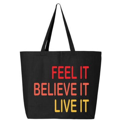 Manifest Law Of Attraction Feel Good Vortex Powerful Life 25L Jumbo Tote