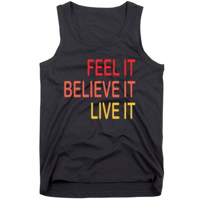 Manifest Law Of Attraction Feel Good Vortex Powerful Life Tank Top