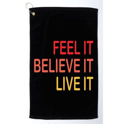 Manifest Law Of Attraction Feel Good Vortex Powerful Life Golf Towel