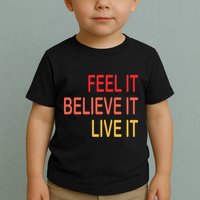 Manifest Law Of Attraction Feel Good Vortex Powerful Life Toddler T-Shirt