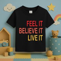 Manifest Law Of Attraction Feel Good Vortex Powerful Life Toddler T-Shirt