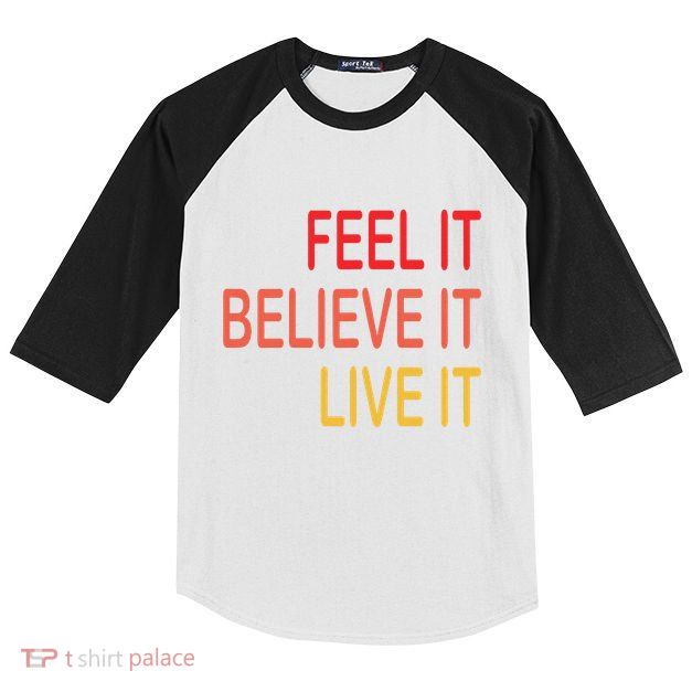 Manifest Law Of Attraction Feel Good Vortex Powerful Life Kids Colorblock Raglan Jersey