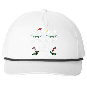 Most Likely Offer Santa Christmas Xmas Family Match Dad Snapback Five-Panel Rope Hat