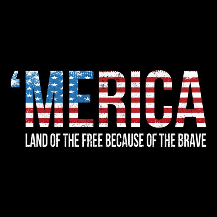 Merica Land Of The Free Because Of The Brave Patriotic Gift City Backpack