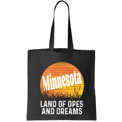 Minnesota Land Of Opes And Dreams Ope Sunset Field Funny Bag