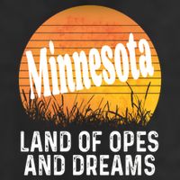 Minnesota Land Of Opes And Dreams Ope Sunset Field Funny Microfiber Hand Towel