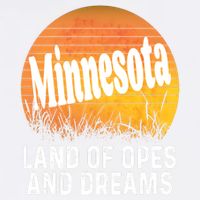 Minnesota Land Of Opes And Dreams Ope Sunset Field Funny Garment-Dyed Sweatshirt