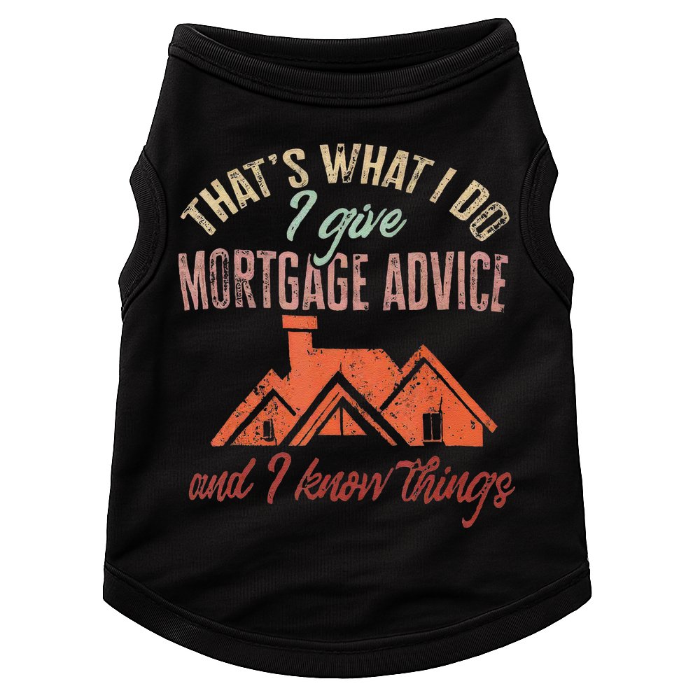 Mortgage Loan Officer Give Mortgage Advice And I Doggie Tank