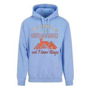 Mortgage Loan Officer Give Mortgage Advice And I Unisex Surf Hoodie