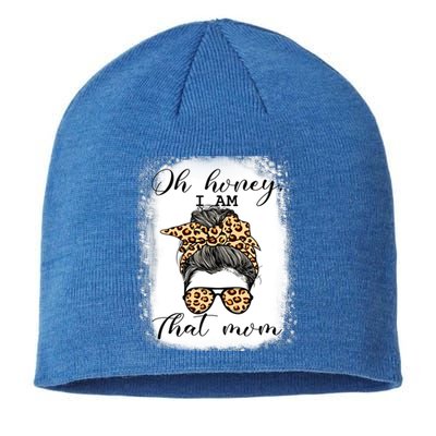 Mom Life Oh Honey IM That Mom Gift Sustainable Beanie