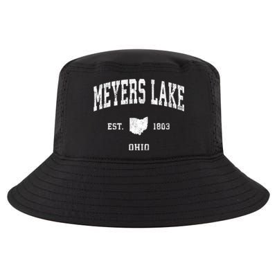 Meyers Lake Ohio Oh Vintage Athletic Sports Cool Comfort Performance Bucket Hat