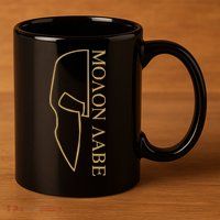 Molon Labe Outlined 11oz C Handle Ceramic Mug