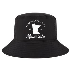 Mn Land Of 10000 Lakes Minnesota Cool Comfort Performance Bucket Hat