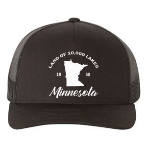 Mn Land Of 10000 Lakes Minnesota Yupoong Adult 5-Panel Trucker Hat