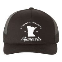 Mn Land Of 10000 Lakes Minnesota Yupoong Adult 5-Panel Trucker Hat