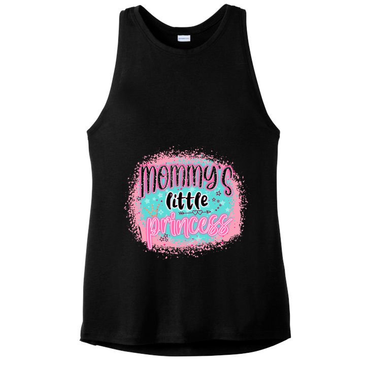 MommyS Little Princess Happy Mothers Day Gift Ladies PosiCharge Tri-Blend Wicking Tank