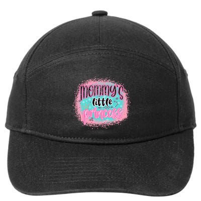 MommyS Little Princess Happy Mothers Day Gift 7-Panel Snapback Hat