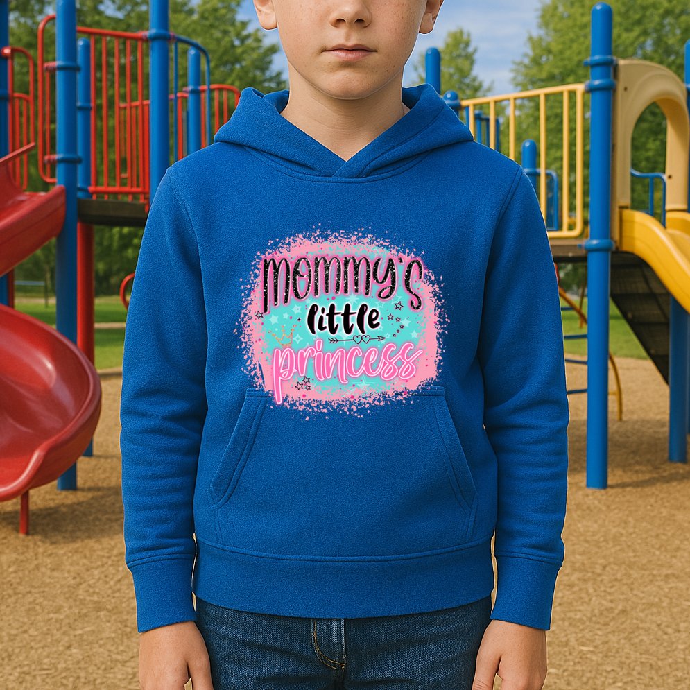 MommyS Little Princess Happy Mothers Day Gift Kids Hoodie