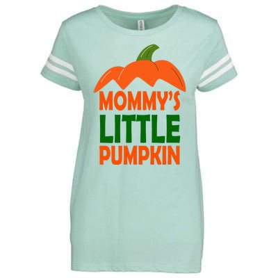 Mommys Little Pumpkin Halloween Cute Enza Ladies Jersey Football T-Shirt