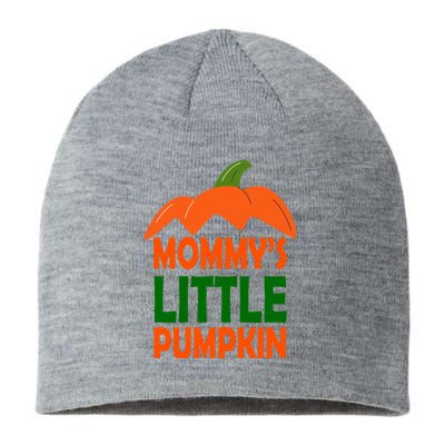 Mommys Little Pumpkin Halloween Cute Sustainable Beanie