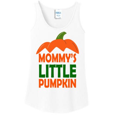 Mommys Little Pumpkin Halloween Cute Ladies Essential Tank